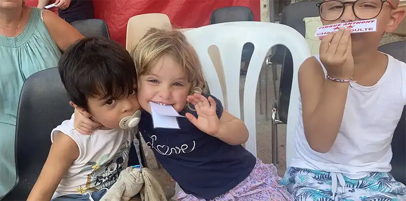 allée camping  de Visan